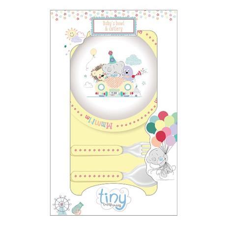 Tiny Tatty Teddy Baby's Bowl & Cutlery Set £9.99